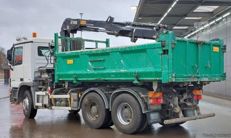 Tornkran Mercedes-Benz Actros 2646 K 6x4 Actros 2646 K 6x4, Kran, Retarder, beidseitig Bordmatik, Hiab 122BS-2 HiDuo, Funk