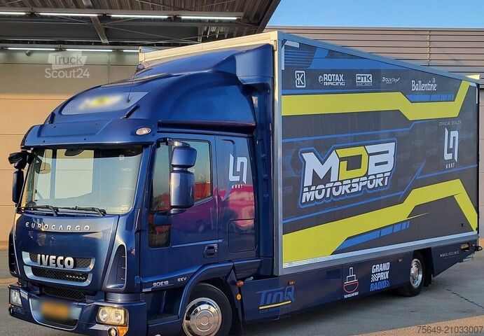 Camion caisson Iveco EuroCargo ML90E18P 4x2 EuroCargo ML90E18P 4x2, EEV, Servicewagen, LBW Dhollandia unterfaltbar