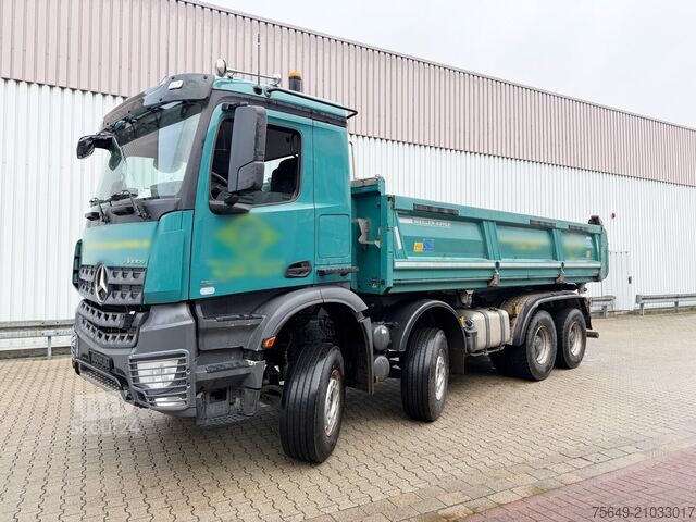 Driezijdige kipper Mercedes-Benz Arocs 3248 K 8x4/4 Arocs 3248 K 8x4/4, Retarder, Navi, Multimedia Cockpit, Bordmatik links