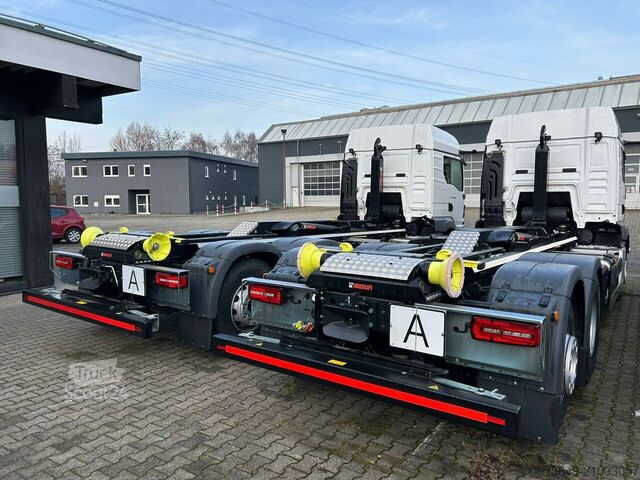 Camion benne à bras amovible MAN TGS 26.480 6x2-4 BL CH TGS 26.480 6x2-4 BL CH, Lenk-/Lift, OptiView, LED, Navi, Motorabtrieb