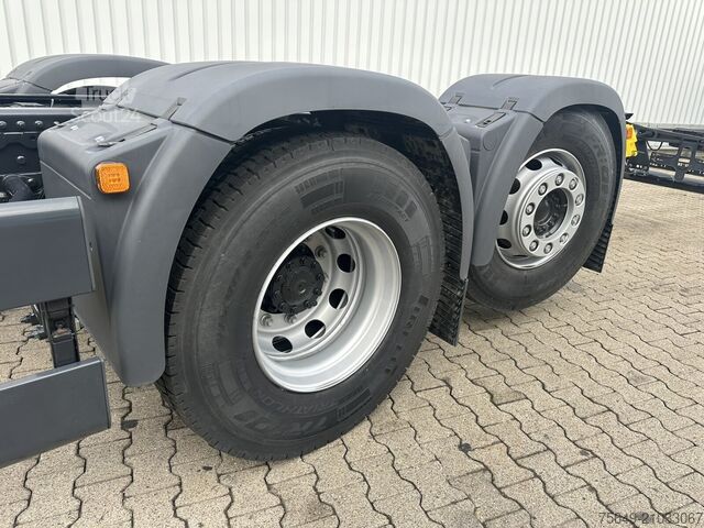 Truck chassis MAN TGS 26.480 6x2-4 BL CH TGS 26.480 6x2-4 BL CH, Lenk-/Lift, OptiView, LED, Navi, Motorabtrieb