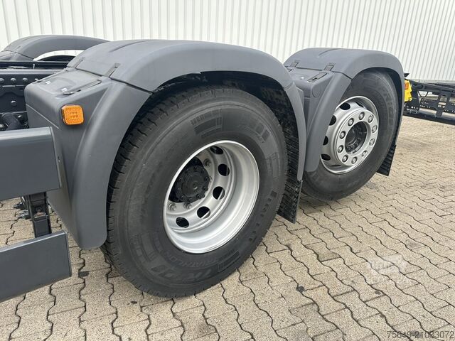 Truck chassis MAN TGS 26.480 6x2-4 BL CH TGS 26.480 6x2-4 BL CH, Lenk-/Lift, OptiView, LED, Navi, Motorabtrieb