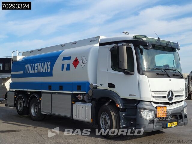 Brandstoftankwagen Mercedes Antos 2836 6X2 NL-Truck 24000 LTR Lift-Steering...
