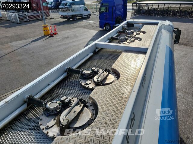 Brandstoftankwagen Mercedes Antos 2836 6X2 NL-Truck 24000 LTR Lift-Steering...