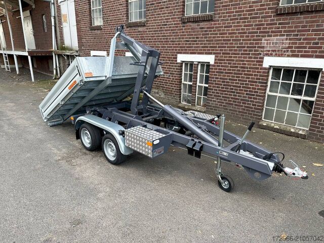 Speciale aanhanger Vezeko KONOS 35 | PRITSCHE 247X178CM 3500KG ABROLL-MULDENKIPPER