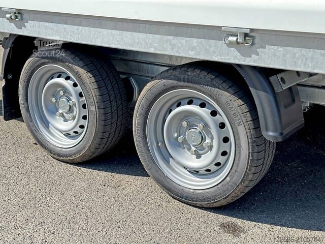 Benne basculante trilatérale Vezeko JUKI 35.3 | STAHLBLECHBODEN 350X185X35CM 3500KG MULTIDREISEITENKIPPER