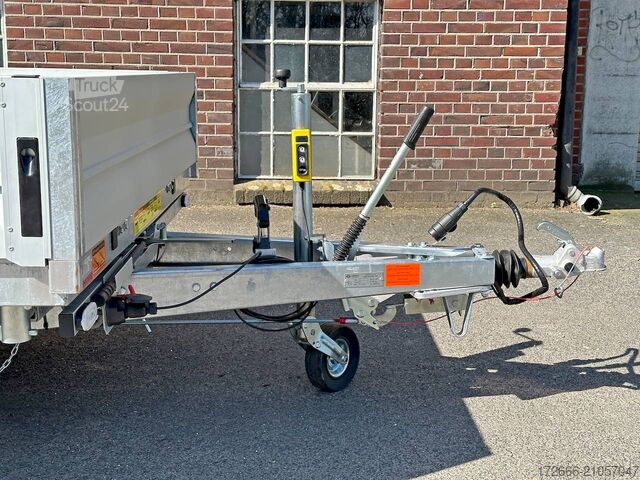 Benne basculante trilatérale Vezeko JUKI 35.3 | STAHLBLECHBODEN 350X185X35CM 3500KG MULTIDREISEITENKIPPER