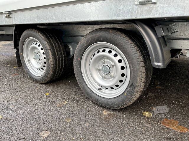 Driezijdige kipper Vezeko JUKI 35.4 | STAHLBLECHBODEN 400X210X35CM 3500KG MULTIDREISEITENKIPPER