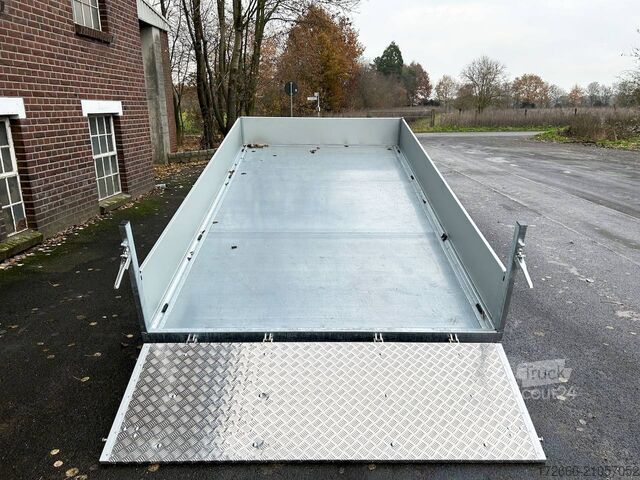 Driezijdige kipper Vezeko JUKI 35.4 | STAHLBLECHBODEN 400X210X35CM 3500KG MULTIDREISEITENKIPPER