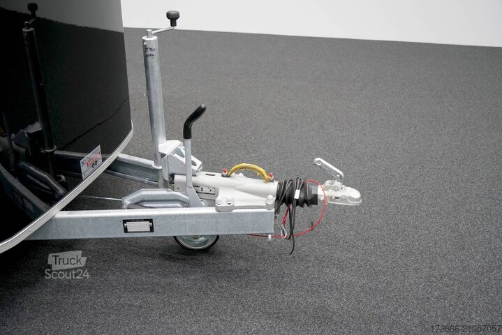 Remorque à caisse Debon C800 ALU ROADSTER SCHWARZ +SEITENKLAPPE +SEITENTÜR