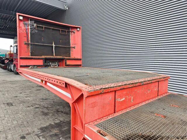 Semi-lågladdare Meusburger MTS-3 Bridge Ramps Winch!