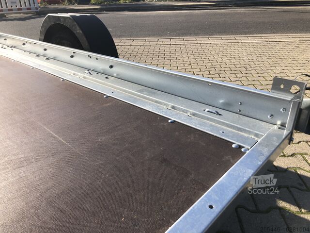 Prikolica z nizkim nakladalnikom in 1160 kg koristnega tovora Martz Anhänger mit Kippdeichsel 1500KG