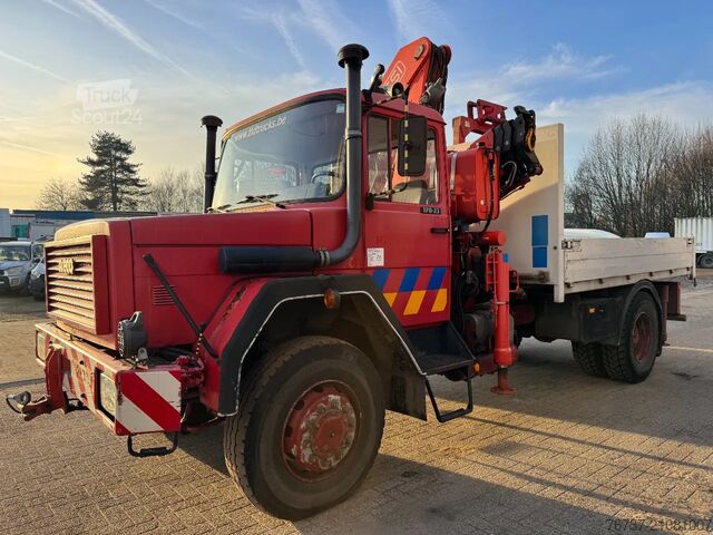 Crane truck Iveco 170-23 **4X4-ONLY 56000KM-BELGIAN TRUCK**