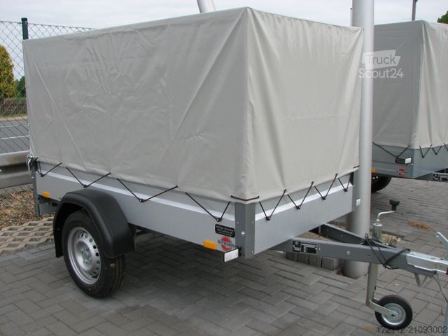 Autotrailer STEMA FT 750 mit Plane