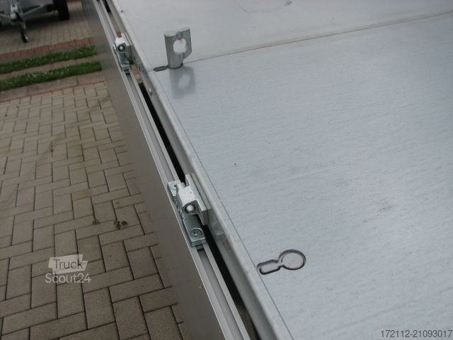 Three-way tipper trailer UNSINN FZ-TECHNIK Dreiseitenkipper 3500kg 4,26 x 2,04, elektrisch