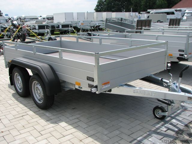 Przyczepa samochodowa SARIS MP 305 153 2700 Tieflader mit Reling