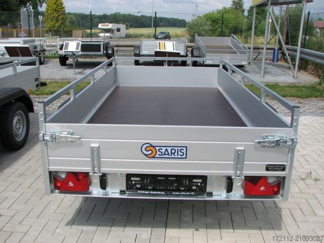Przyczepa samochodowa SARIS MP 305 153 2700 Tieflader mit Reling