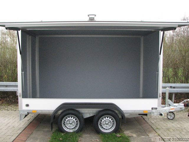 Przyczepa samochodowa SARIS Koffer GO 306 154 180 2000 m Seitenverkaufsklapp