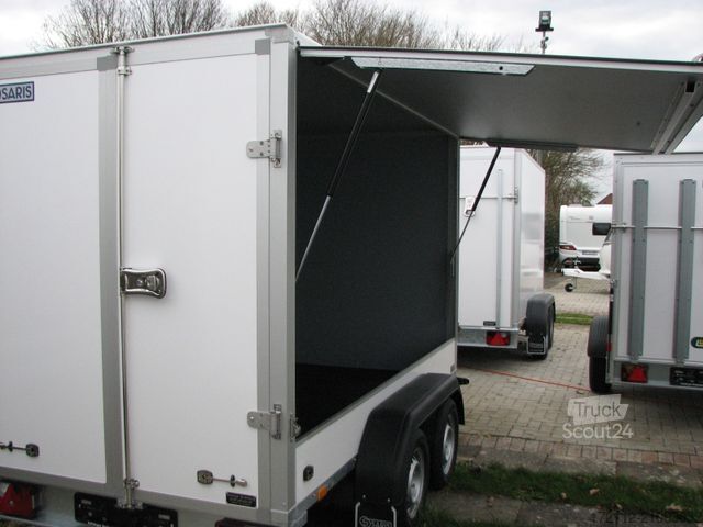 Przyczepa samochodowa SARIS Koffer GO 306 154 180 2000 m Seitenverkaufsklapp
