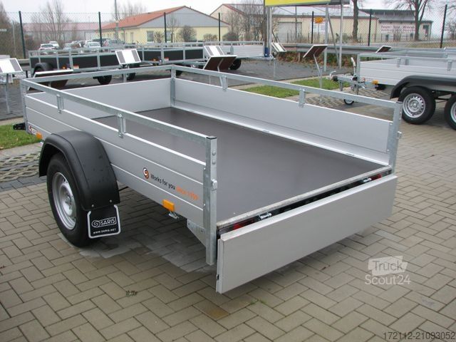 Przyczepa samochodowa SARIS MP 305 153 1500 Tieflader mit Reling