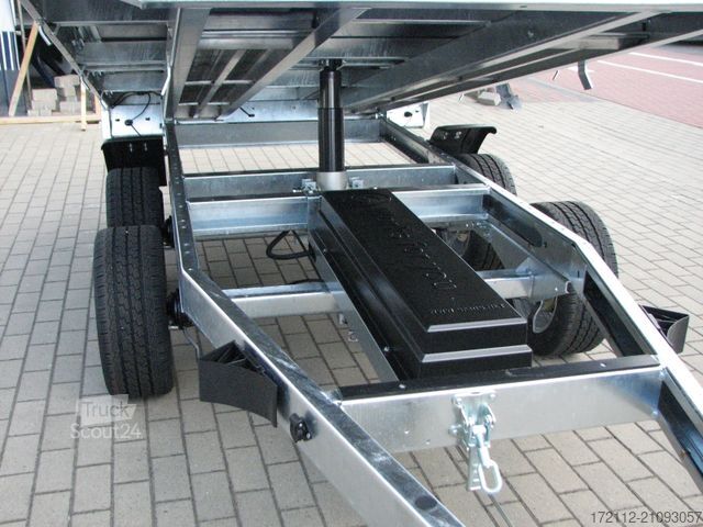 Przyczepa samochodowa SARIS Heckkipper K1 306 184 3500 elektr, Rampenschacht