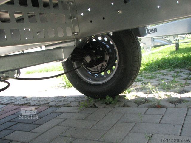 Autotrailer STEMA Hochlader 1300kg, 2,51 x 1,53m x 0,25m