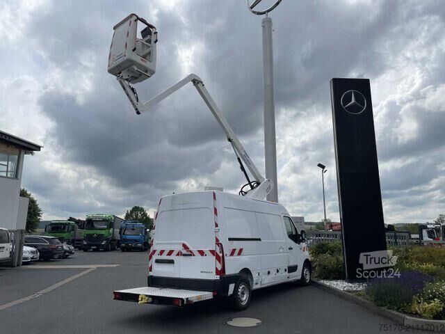 ανυψωτική πλατφόρμα τοποθετημένη σε φορτηγό Renault Master 2.3 dCi / France Elevateur 121FT, 12m