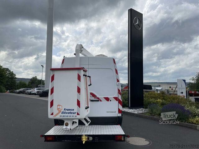 ανυψωτική πλατφόρμα τοποθετημένη σε φορτηγό Renault Master 2.3 dCi / France Elevateur 121FT, 12m