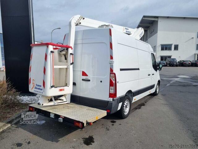 ανυψωτική πλατφόρμα τοποθετημένη σε φορτηγό Renault Master 2.3 dCi / France Elevateur 121FT, 12m