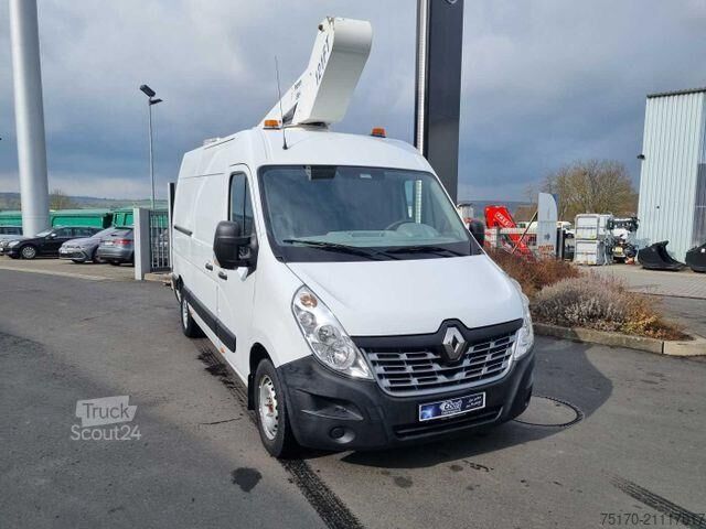 ανυψωτική πλατφόρμα τοποθετημένη σε φορτηγό Renault Master 2.3 dCi / France Elevateur 121FT, 12m