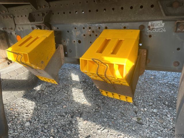 Φορτηγό πλατφόρμα με μουσαμά IVECO Eurocargo140E25Plane/Spriegel/LBW 2.Hand TÜV NEU