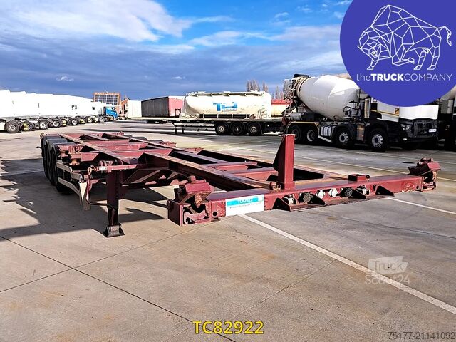 Transport av containrar Renders 