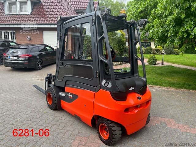 Etukuormaaja trukki Linde E 35 L 01