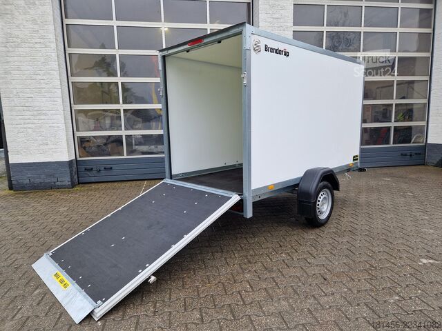Aanhangwagen (auto) Brenderup Leichter robuster Koffer mit Heckrampe Cargo Dynamic CD260UBR 750kg Neu