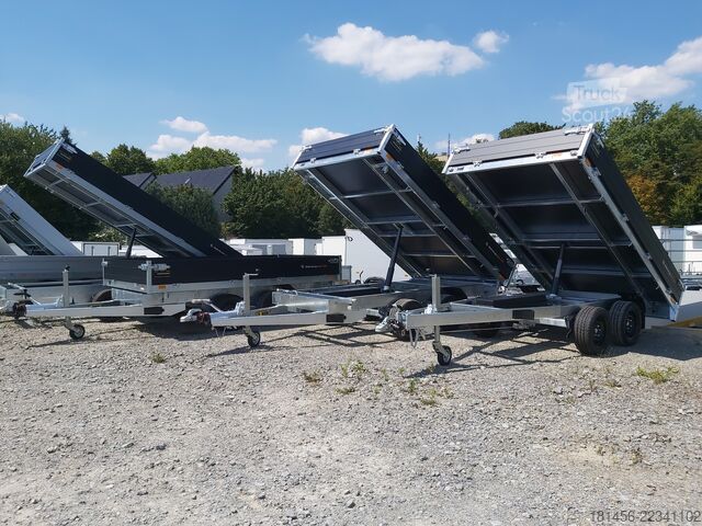 Remorque à chevaux Saris Kompakter Volumenkipper 276x150x90cm  2000kg oder 2700kg wahlweise
