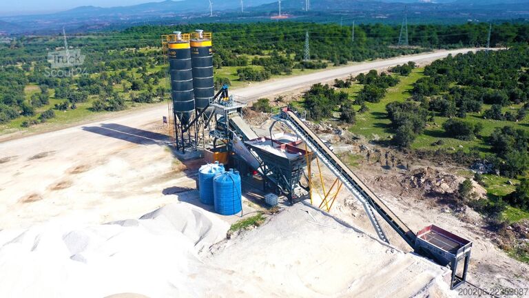 Mobil betongblandingsanlegg FABO mobile concrete mixing plants 120 m³/h Mobile Concrete Mixing Plant