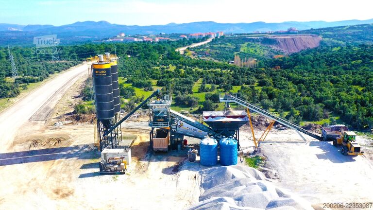 Mobil betongblandingsanlegg FABO mobile concrete mixing plants 120 m³/h Mobile Concrete Mixing Plant