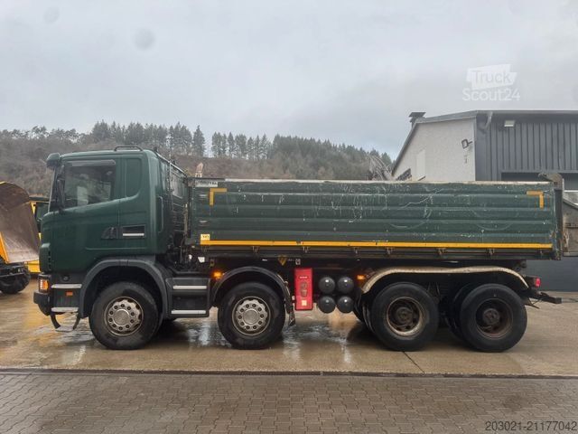 Camion basculante trilateral SCANIA G440 8x4 Dautel 3 Seitenkipper