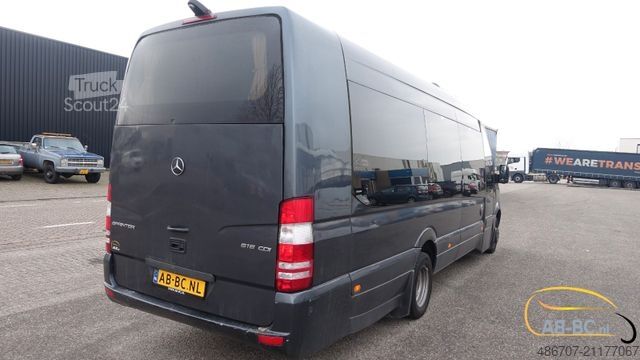 Autocarro de turismo MERCEDES-BENZ Sprinter 516 21 Sitze mit großem Gepäck