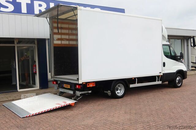  Iveco 50 C 18 Automaat  Bak + Dhollandia klep 1000 kg...