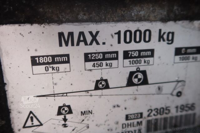  Iveco 50 C 18 Automaat  Bak + Dhollandia klep 1000 kg...