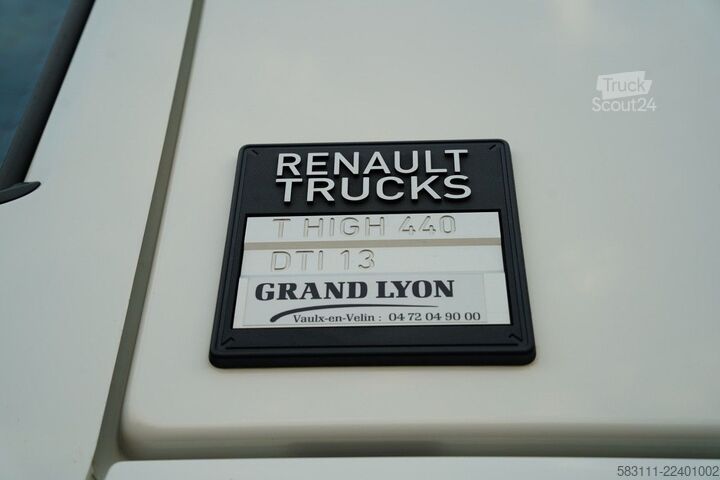Jumbo-Lkw RENAULT T HIGH 440 DTI 13 / 6X2 /  FIRANKA 9.5 M / I-PAR