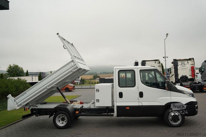 Kiepwagen bestelauto IVECO DAILY 35-140 / WYWROTKA ALUMINIOWA / BRYGADÓWKA
