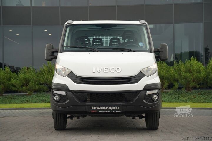 Kiepwagen bestelauto IVECO DAILY 35-140 / WYWROTKA ALUMINIOWA / BRYGADÓWKA