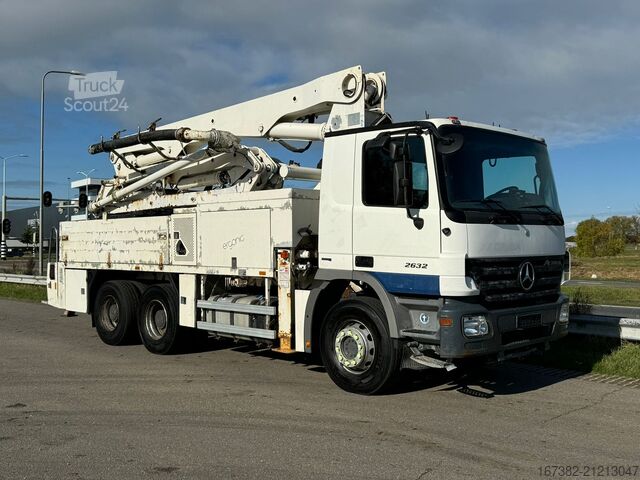 Concrete pump MercedesBenz Actros 2632 6x4 with Putzmeister BSF 24-4 11 24...