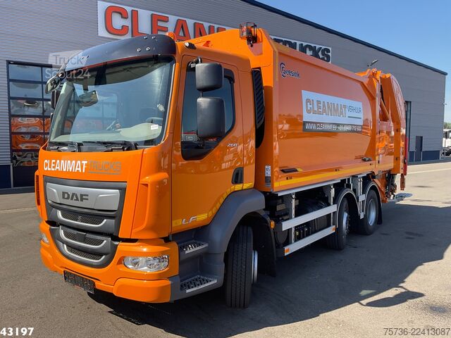 Šiukšlių surinkimo transporto priemonė DAF FAG LF 260 Geesink 14m³ Split