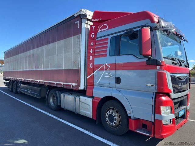 Standard tractor unit MAN TGX 18.440 4X2 2016 + SCHWARZMÜLLER 2015
