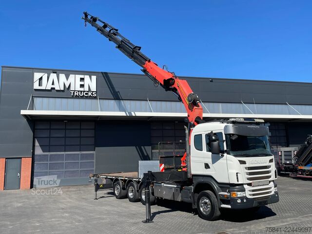 Vrachtwagen met kraan Scania R440 R440 8x4*4 Palfinger PK 65002 SH-E Power L...