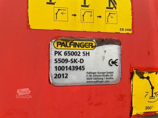 Vrachtwagen met kraan Scania R440 R440 8x4*4 Palfinger PK 65002 SH-E Power L...