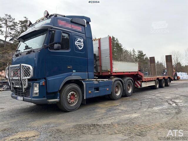  Volvo FH16 540 truck m/ 2006 Damm machine trailer